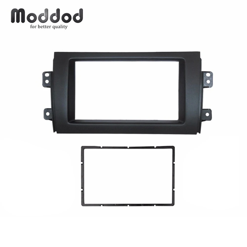 

For SUZUK SX4 Double Din Fascia Radio DVD Stereo Panel Dash Mounting Installation Trim Kit Frame Bezel