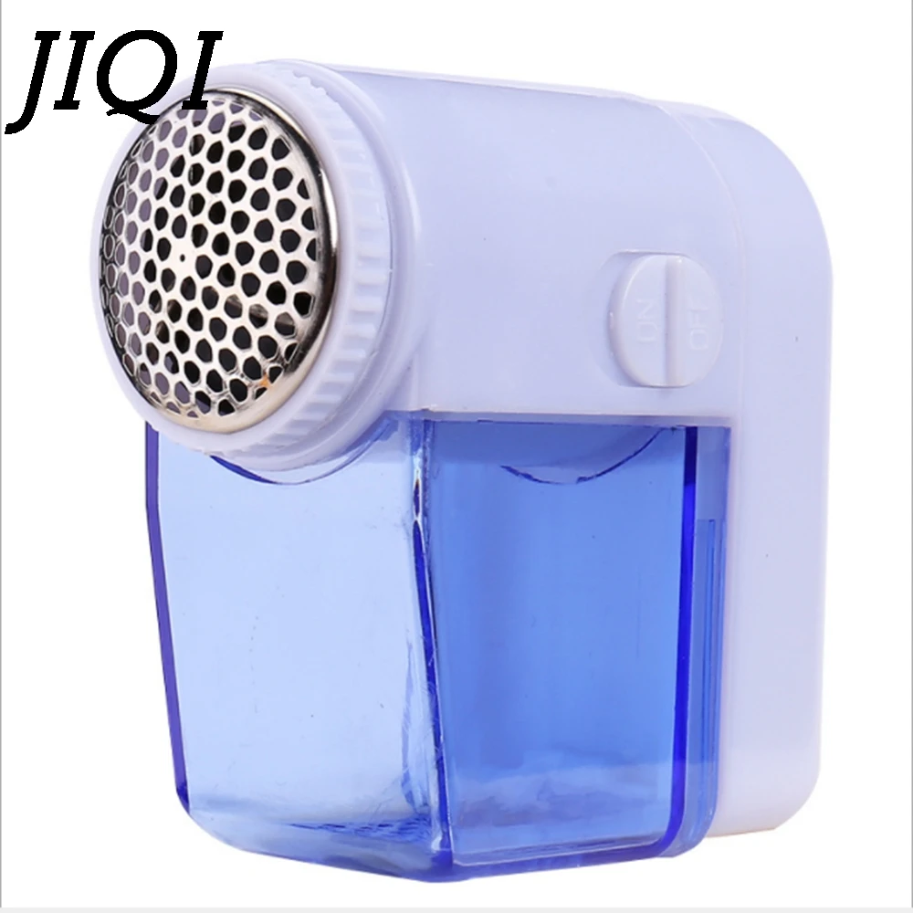 

JIQI Mini Fabric Sweater Curtains Carpets Clothes Lint Remover Hair Ball Trimmer Fuzz Pellet Shaver Cut Machine Battery Epilator