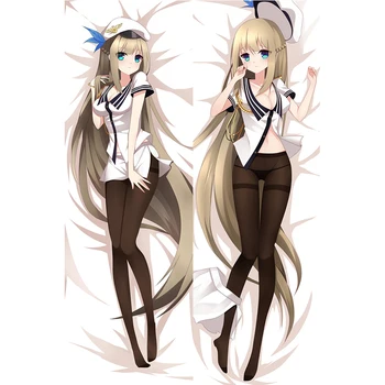 

Hot Japanese Anime Hugging Pillow Cover Case Pillowcases Decorative Pillows Kantai Collection Double-Sided 50X160CM 2Way
