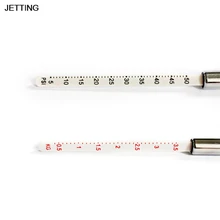 Струйный 1 шт. Портативный прочный автомобильный Стайлинг Ручка Форма аварийного использования шин/шин давление воздуха Тест метр 5-50 фунтов/кв. дюйм манометр