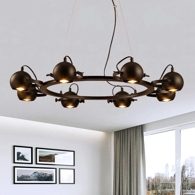 

Nordic Post-Modern Iron living room lamps Designer Hanging lights Restaurant Lighting Fixture Novelty Bar Cafe Pendant Lights