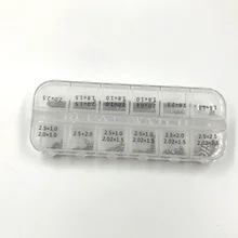 Из нержавеющей стали, несколько размеров корпуса часов трубы для водонепроницаемой короны ассортимент 480 шт