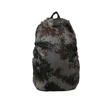 Nouveau 60L pliable en plein air Camping randonnée étanche à la poussière voyage sac à dos sac à dos couverture de pluie protecteur (Camouflage)(China)