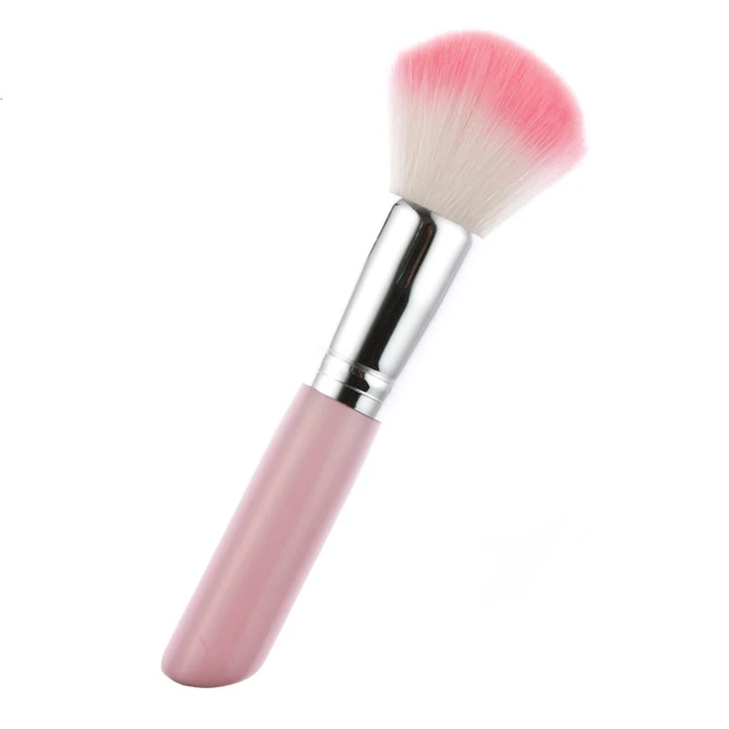 1pc Fashion Pink Professional Makeup Brushes Genuine Big Powder Brush