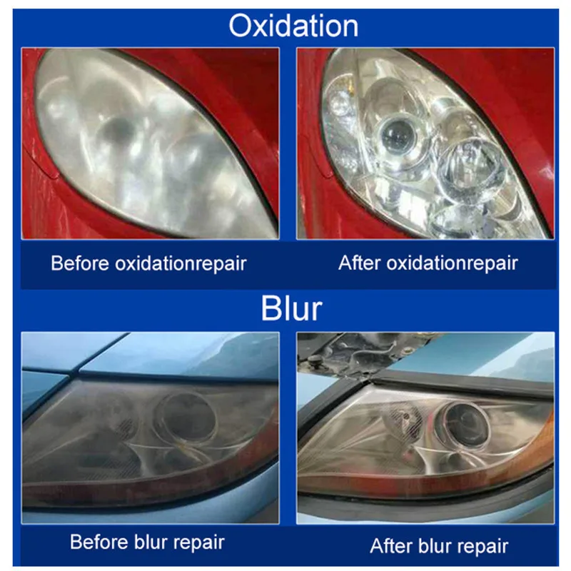 Твердость Авто фара ремонт автомобиля свет Lense царапин полировка ремонт комплект