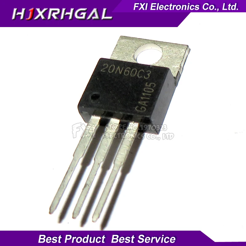 

5PCS SPP20N60C3 20N60C3 TO220 TO-220 SPP20N60