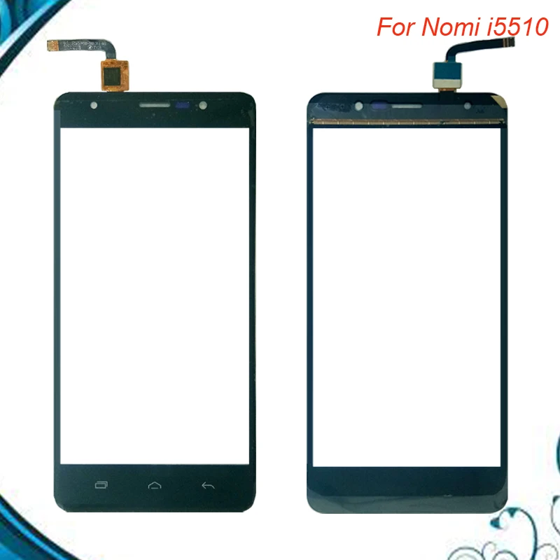 

1PC/ Lot Touch Panel For Nomi i5510 Touch Screen Digitizer Panel Sensor Black COLOR IN stock