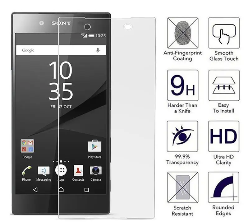 

Front+Back For Glass Sony Xperia Z5 Tempered Glass for Sony Xperia Z5 Screen Protector for Sony Z5 Glass E6603 E6633 E6653 E6683