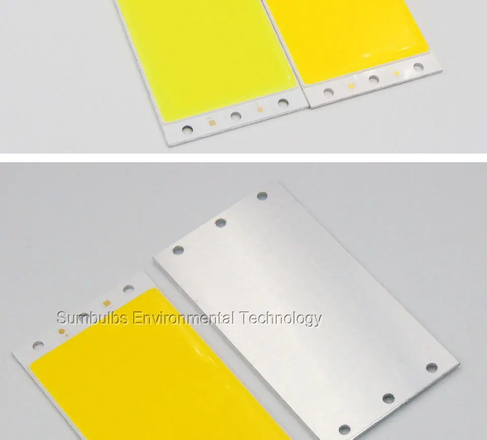 94x50mm 12W 15W Ultra Bright LED COB Strip Lamp Lights Warm White Pure White Rectangle LED Lighting Source (4)