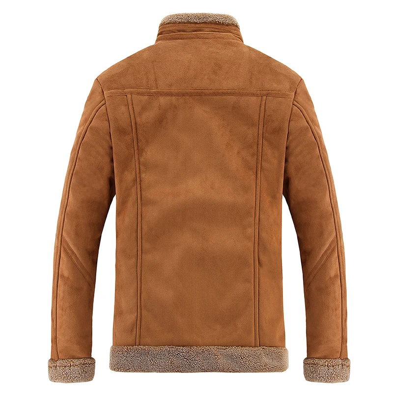 Новая брендовая зимняя куртка для мужчин, модная повседневная приталенная Толстая флисовая Мужская парка hombre AFS JEEP, мотоциклетная куртка-бомбер для мужчин