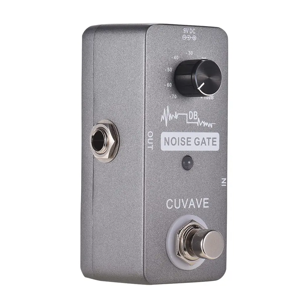 CUVAVE NOISE GATE Noise Reduction Guitar Effect Pedal Zinc Alloy Shell True Bypass | Спорт и развлечения