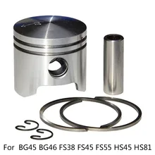 34MM FOR Stihl BG45 BG46 FS38 FS45 FS55 HS45 HS81 Trimmer Blower Piston Kit Set High Quality New Brand Hot Sale Piston Kit цена 34MM FOR Stihl BG45 BG46 FS38 FS45 FS55 HS45 HS81 Trimmer Blower Piston Kit Set High Quality New Brand Hot Sale Piston Kit цены онлайн