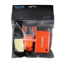 Telesin font b Surfing b font Shoot Gopro Mouth Mount Set Compatible With GoPro SJCAM Xiaomi