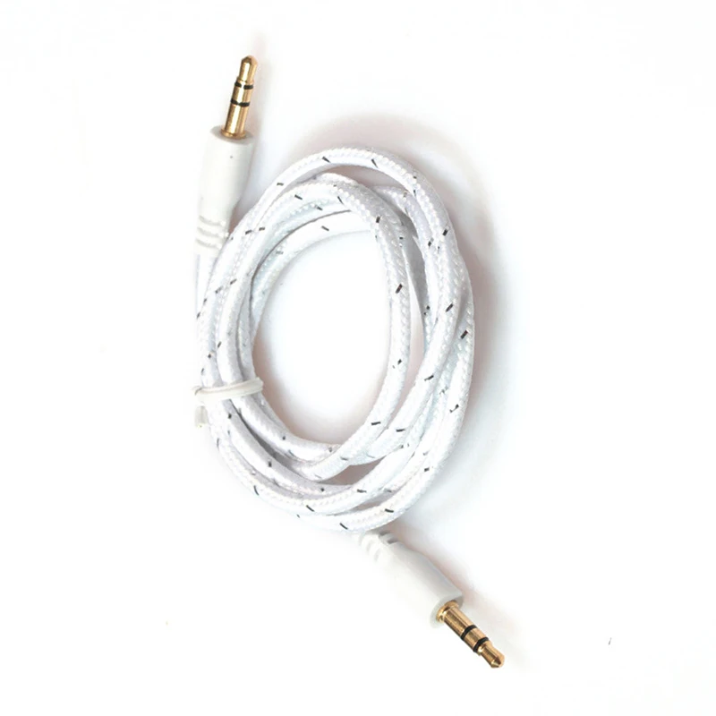 1 м 3,5 мм стерео штекер-штекер Aux кабель аудио вспомогательный провод ...