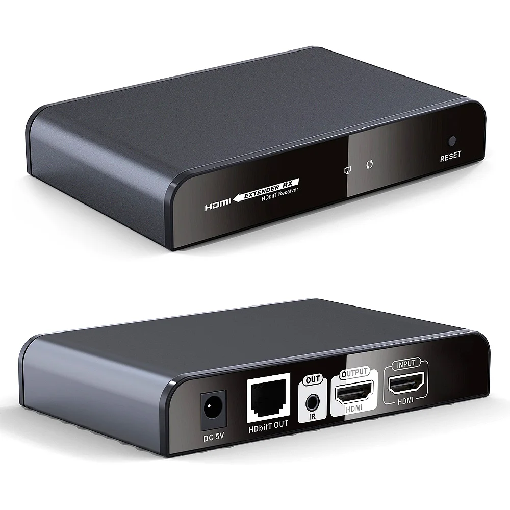 New HDbitT HDMI Extender with HDMI Loop out 120M Transmitter and Receiver 1080P HDMI signal