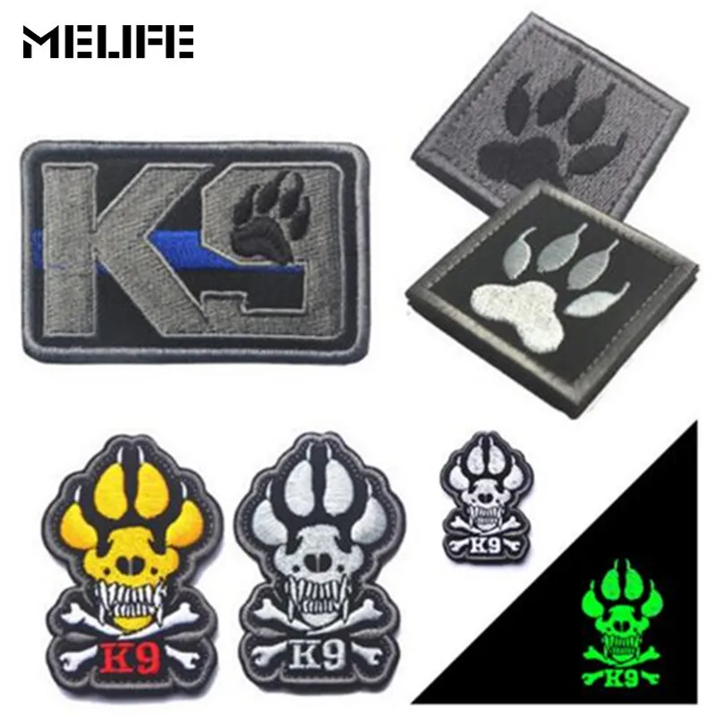 

Souvenir Embroidery Patch K9 ASK TO PET SERVICE DOG Tactical 3D Army Morale Patch Emblem Tactical pathes badges Hook & Loop