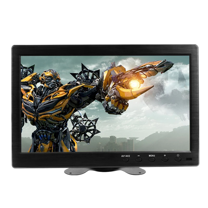 

10.1 inch 1920*1200 LCD HD Monitor Mini Computer Display LED Screen 2 Channel Video Input Security Monitor With Speaker VGA HDMI