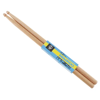 

1 Pair High Quality Professional Maple 5A Size Maple Wood Drumsticks Stick for Drum Lightweight wood color drum sticks