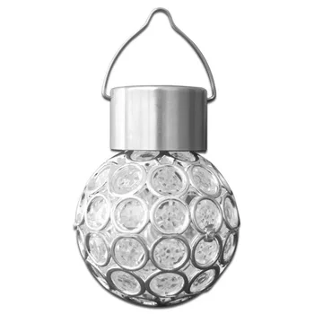 

Innovative Solar Ball Hanging LED Lamp Outdoor Color Changing Walkway Landscape Light Garden Decorative Night Lights Chandelier