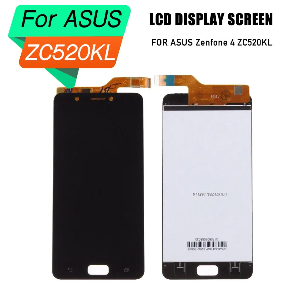 

PrepairP LCD for ASUS Zenfone 4 ZC520KL lcd display touch screen digitizer frame for ZC520KL lcd display touch screen frame