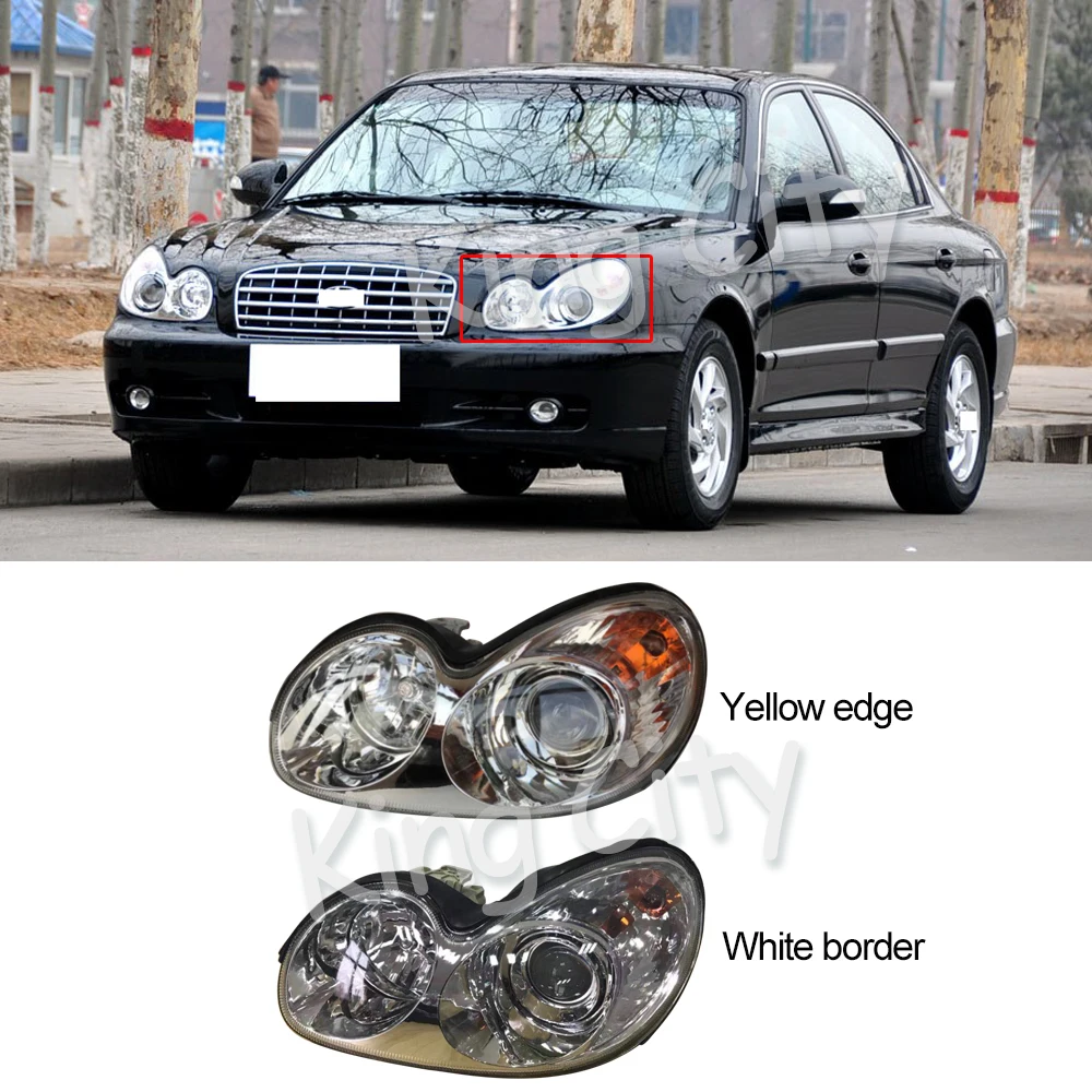 Capqx для hyundai Sonata 2002 2003 2004 2005 2006 2007 2008 2009 Передние фары головного света фар фара в сборе