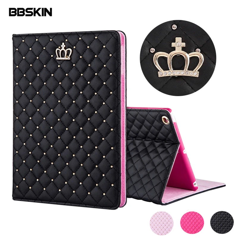 Корона чехол для iPad Mini 123 Капа Para из искусственной кожи Защитный Air 1/2 234 9 7 дюймов