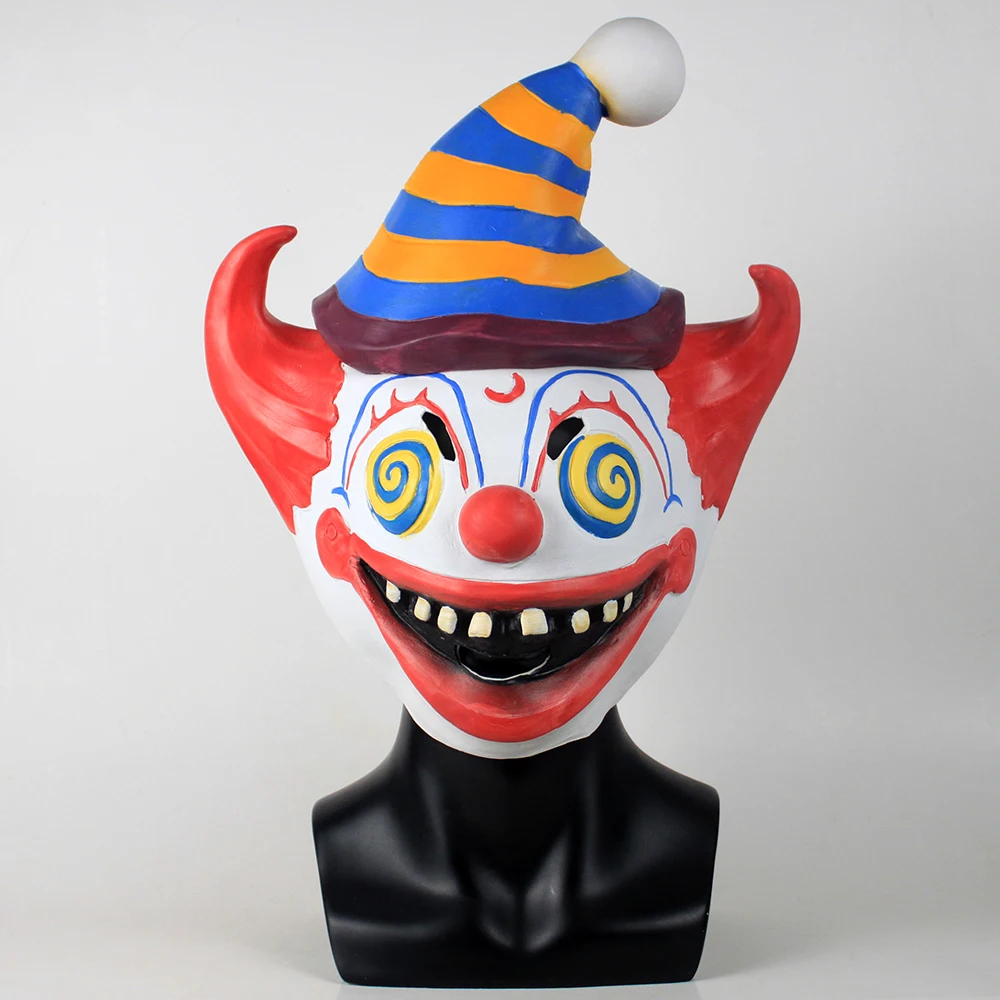 Battle Royale Hollowhead Mask Peekaboo And Nite Nite Masks Adult Latex Leaked Clown Helmet Carnival Party Props Dropshipping1