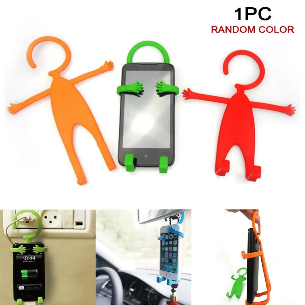 Hot Folding Mobile Cell Phone Charge Holder Wall Charger Hanger Rack