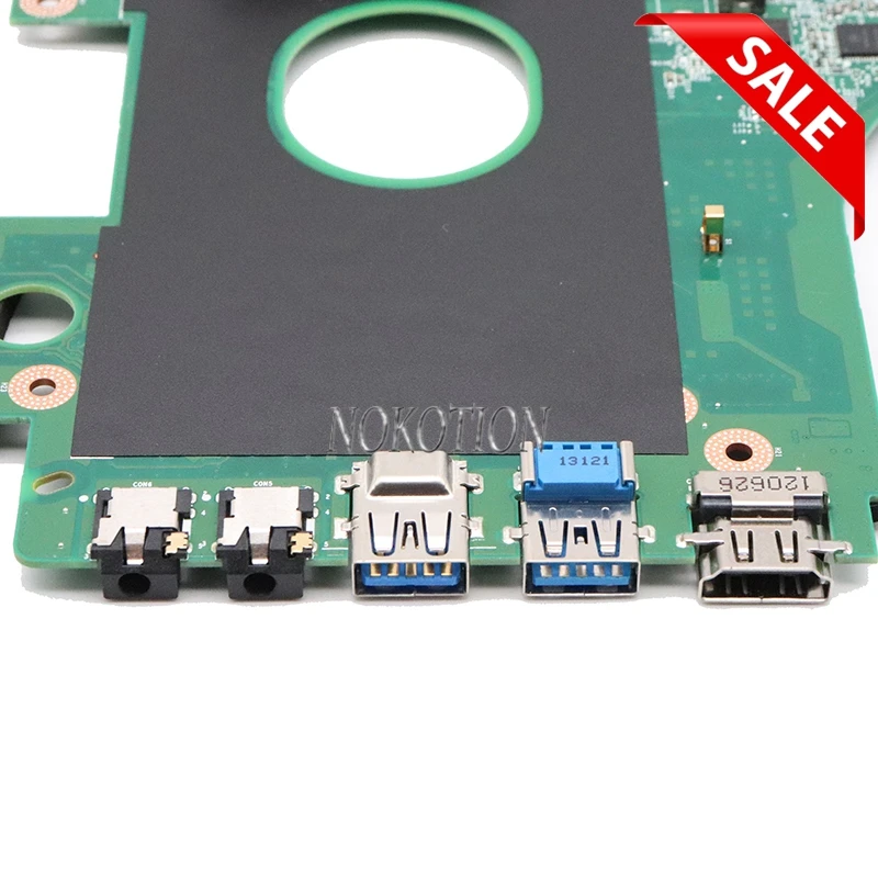 Материнская плата NOKOTION DA0R09MB6H1 для ноутбука Inspiron 15R 5720 GT630M DDR3 hm77|Материнские платы|