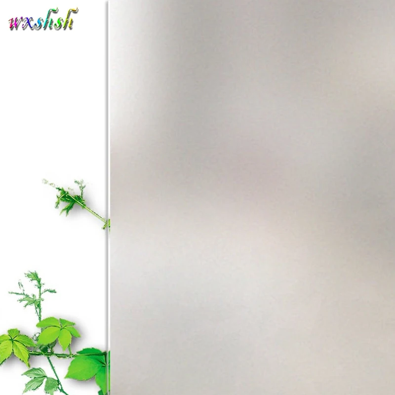 

60*100 cm htv heat transfer vinyl window film,static opaque glass stickers,frosted privacy Solid color window foil decoration