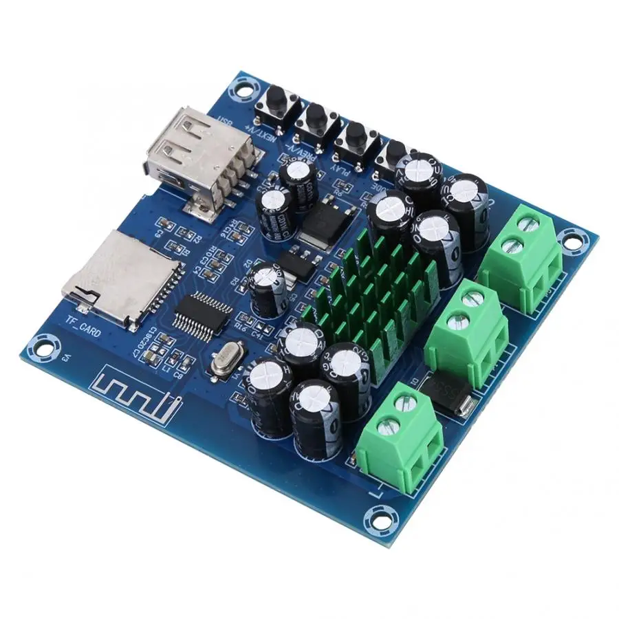XH-M422 DC12-24V TPA3116D2 50 Вт * 2 Bluetooth усилитель доска u-диск tf-карта плеер двойной Каналы |