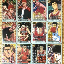 42 шт./компл. Slam Dunk полное дублирование вспышки пятых игрушечные пули Хобби Коллекционные коллекционные игры Коллекция аниме-открытки