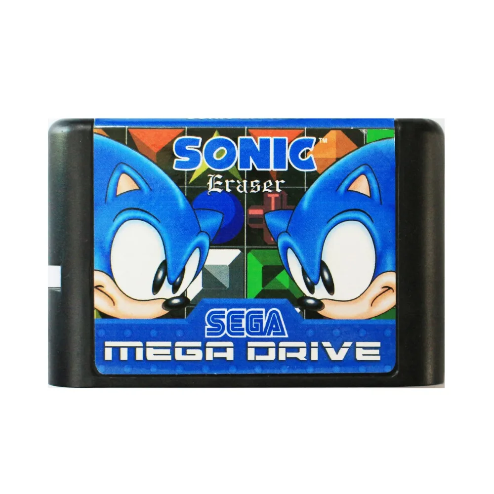 

Sonic Eraser 16 bit MD Game Card For Sega Mega Drive For SEGA Genesis