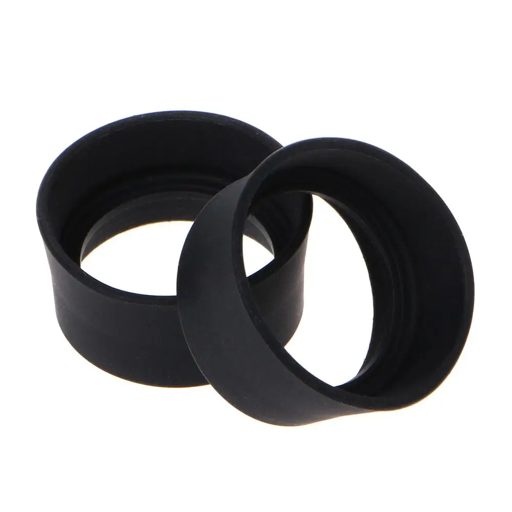 

2pcs Soft Rubber Eyepiece Eye Shield 29-30mm Eye Guards Cups Eyepiece Covers For Binocular Microscope