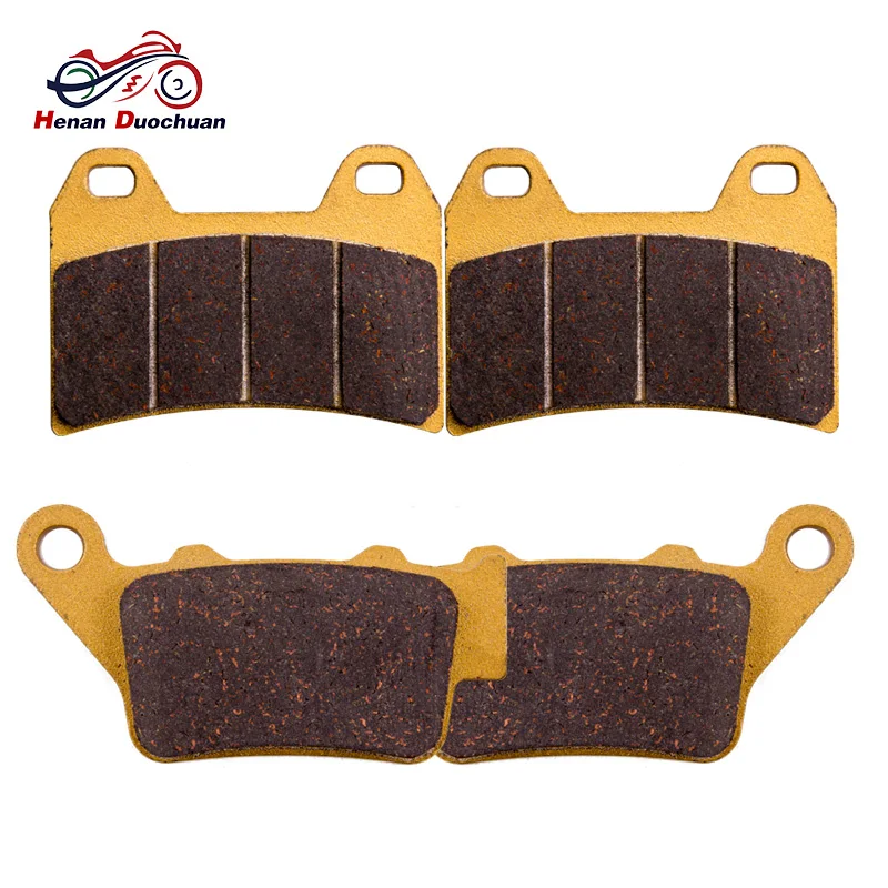 

2pair Motorcycle Front Rear Brake Pads Disk For APRILIA Pegaso Strada 650 Pegaso 650 FOR BMW G 650 Xmoto