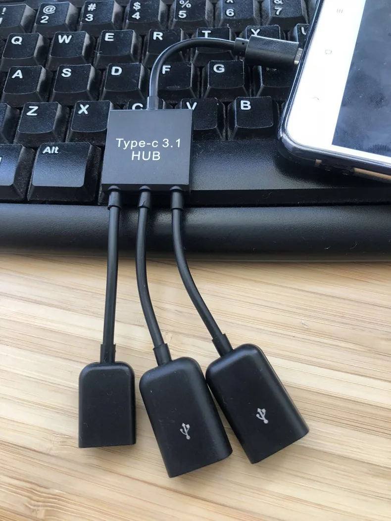 3 в 1 type-C к Micro USB 2,0 зарядное устройство OTG концентратор кабель адаптер для SAMSUNG Galaxy 8/S8/S8 Plus/S8 Active