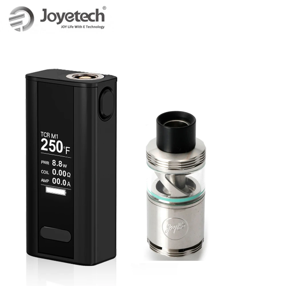 

Original Joyetech Cuboid Mini Battery Mod with wismec Cylin RTA Atomizer Airflow Control Ring Built in 2400mAh E-Cig