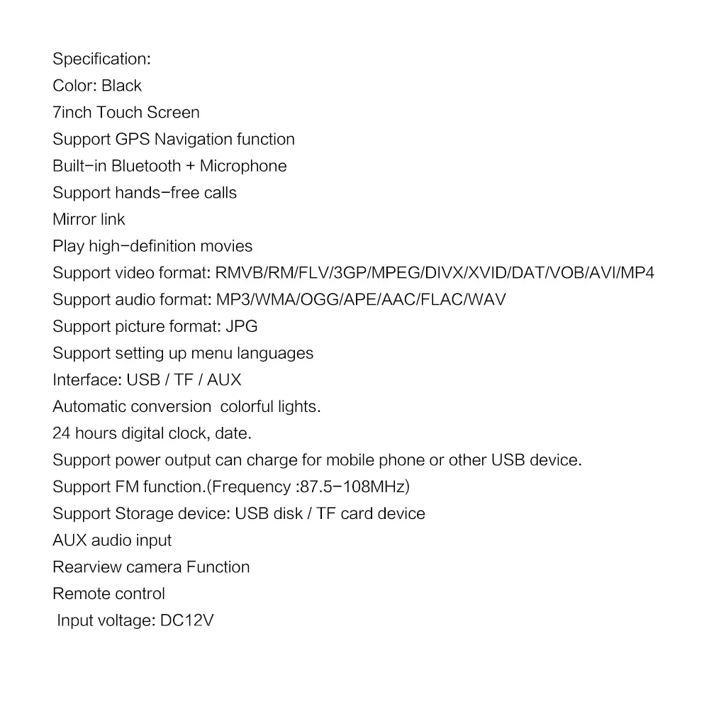 2Din gps камера заднего вида Центральная Multimidia 2 Din 7 ''Bluetooth MP5 MP3 музыкальный видео плеер Мультимедиа Радио авторадио Зеркало Ссылка