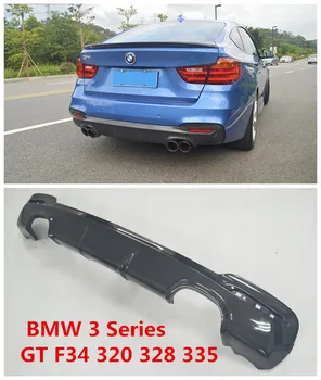 

Car Carbon Fiber Rear Lip Spoiler For BMW 3 Series GT F34 320 328 335 2014.2015.2016.2017 Bumper Diffuser Auto Accessories