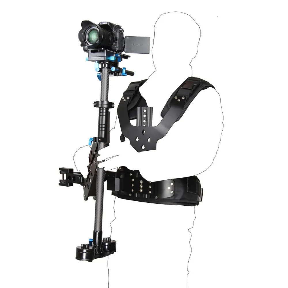 5 8kg Pro Carbon Fiber Steadicam Set Camera Stabilizer Vest Arm Video