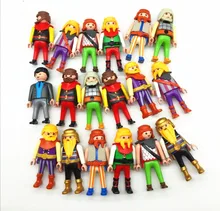 1 Pieces 7.5cm Germany Genuine Randomly Sent Playmobil Dolls Action Toys Figures Classical Collection Toys for Children