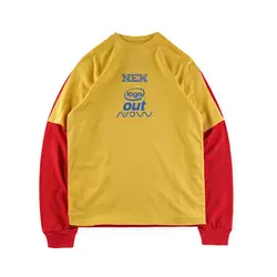 2018 best версия новый логотип печатные Для женщин Для мужчин футболка с длинными рукавами пуловер толстовка хип-хоп Поддельные 2 шт. кофты с