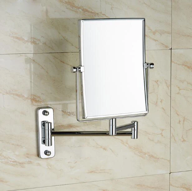 Bathroom Mirror 8 Dual Makeup 1 And 3 Magnifier Square Bathroom Mirror 8 Dual Makeup 1 And 3 Magnifier Square Copper Cosmetic Double Faced Bath Elf10 In Mirrors From Home