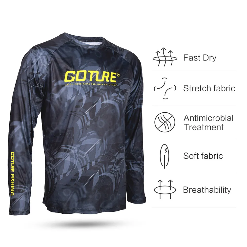 Goture Long Sleeve Fishing Clothing 