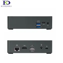 6th Gen Skylake Core i5 6200u NGFF SSD Mini ITX ПК двухъядерный HDMI 4 К LAN, USB3.0, с небольшой вентилятор мини-компьютер Intel HD Графика