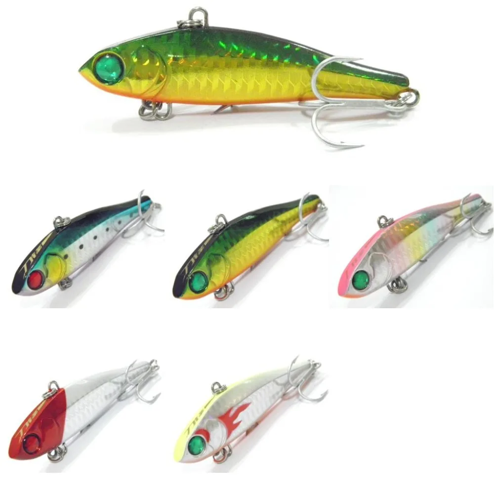 wLure Fishing Lure Lipless Trap Crankbait Hard Bait Deep Water Bass