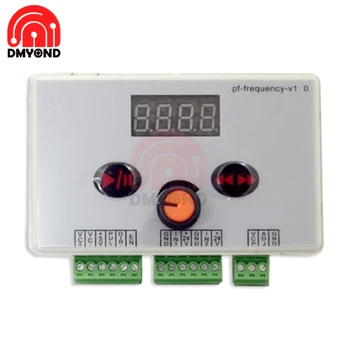 

DC 12V 24V 40-200KHZ Reversible Stepper Motor Speed Regulator Pulse Signal Controller Stepping Motor