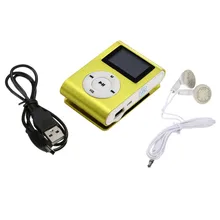 MP3 плеер MP 3 мини lettore lcd экран speler музыкальный воспроизводитель детский спортивный светодиодный mp3-плеер aux usb цифровой+ usb+ наушники c0606