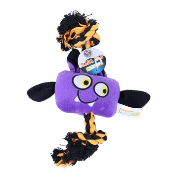 

Halloween Hot Selling New Purple monster Dog Chew Toys, Cute Pet Dog Squeaking Chew Toy Training Squeaky Toys