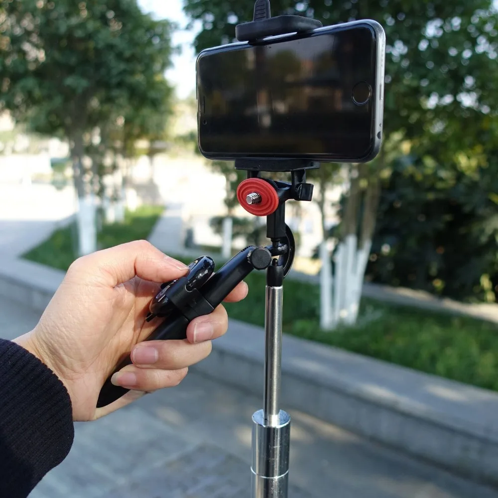 Портативный мини одиночный ручной карданный Стабилизатор камеры для Xiaomi iphone GoPro Hero 5 4 телефон камера рукоятка видеокамера подарок